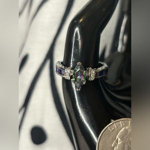 128. Mystic Topaz Ring